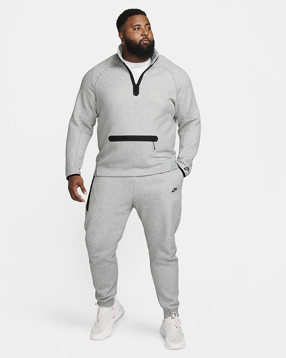 Nike tech fleece gris homme best sale